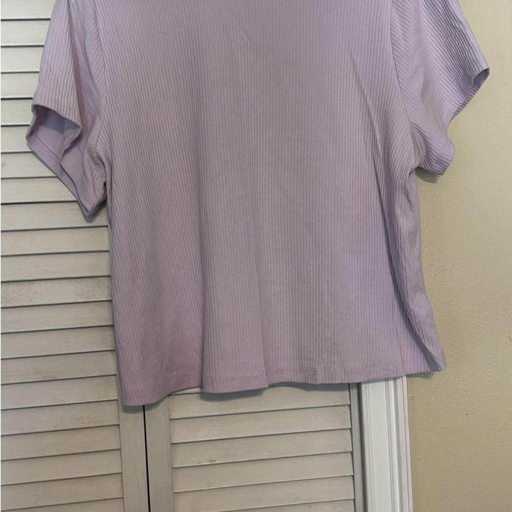 Old Navy Light Purple Short Sleeve Top